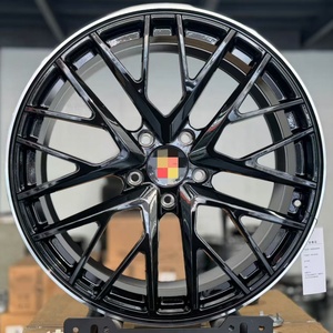 18-22 Inch Custom Racing <b>Wheels</b> 5X114.3 ET35 Multi-<b>Spoke</b> Design 8J Matte Black Aluminum Forged <b>Wheels</b> New Condition - Product Image 4