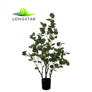 LONGSTAR il fornitore di piante artificiali per la decorazione domestica più stili di eucalipto verde