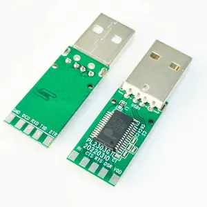 อุดมสมบูรณ์ PL2303GT USB เพื่อ Uart อนุกรมแปลงอะแดปเตอร์ PCB โมดูล USB RS232อะแดปเตอร์อนุกรม Windows Mac ลินุกซ์ได้รับการสนับสนุน