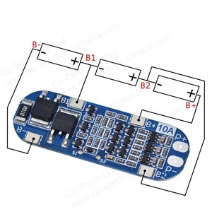 Placa de protección de módulo BMS 3S 10A 11,1 V para batería de litio de iones de litio 18650 cargador PCB - Product Image 5