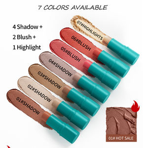 Stick de <span class=keywords><strong>contour</strong></span> pour le maquillage personnalisé en gros, 2 en 1, stick correcteur, stick fond de teint, stick illuminateur, stick blush naturel, cosmétiques - Product Image 2