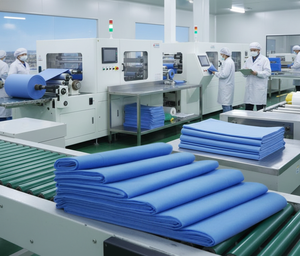 Tissu non tissé SSMS de haute qualité alliant résistance, filtration et circulation d'air pour une utilisation industrielle efficace - Product Image 4