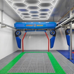 BoYou Modern Fully Automatic Electric Contactless Scratch-proof 15+24KW Rapid Stainless Steel Pressure Cleaning <b>Car</b> Washing - Product Image 1