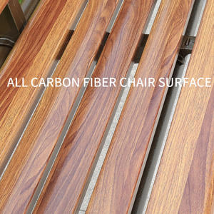 Banco de aluminio fundido para exteriores, Banco personalizado de madera maciza para sentarse, asientos de jardín de hierro, diseño elegante, bancos de ocio para Parque - Product Image 4