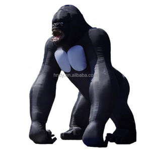 Gorille gonflable en PVC personnalisé en usine, contrôle automatique, utilisation facile pour la publicité extérieure et la décoration des concessionnaires automobiles - Product Image 6
