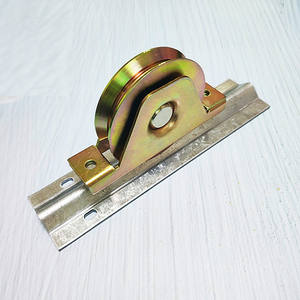 Rueda de puerta corredera galvanizada DA90UR10, rueda giratoria para puerta corredera - Product Image 5