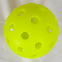 Pickleball personnalisé de taille standard USA populaire Sport OEM vert jaune orange blanc 74MM 26 40 trous Logo imprimé X40 Pickle Balls