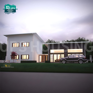 Casa Prefabbricata Econel 142mq con 1 Soggiorno, 3 Camere da <span class=keywords><strong>Letto</strong></span>, Impermeabile per Bagno, Supermercato, Palestra, Cortile, Sala da Pranzo - Product Image 3