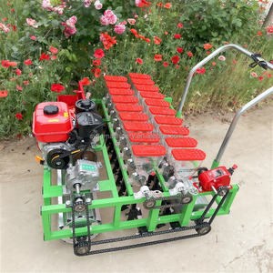 2 3 4 5 6 filas gran oferta propulsado a mano utilizado en la industria de plantación a escala vegetal cebolla zanahoria sembradora de semillas máquina agrícola - Product Image 5
