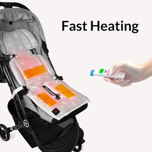 Tapis de siège de poussette multifonctionnel Anjuny, refroidissement et ventilation, coussin d'air pour bébé, pliable, lavable, pour 1 à 6 ans - Product Image 3