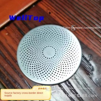 Protection anti-poussière pour haut-parleur Bluetooth Welltop en cuivre gravé sur mesure avec grille multi-tailles usinée au laser et CNC