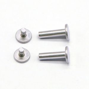 Rivets mâles et femelles en acier inoxydable 304, tête bombée semi-tubulaire, 6 mm 8 mm, finition brillante, norme ISO, sur mesure pour la fixation de matériel - Product Image 4