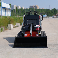 Livraison Gratuite Chargeuse Frontale Mini Chargeuse Compacte Chargeuse-Pelleteuse Excavatrice avec Moteur EPA CE DDP d'Usine à Vendre