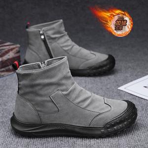 Zapatos de trabajo casuales para hombre, diseño moderno con cordones para primavera/verano, función antideslizante y estilo versátil para uso deportivo - Product Image 1