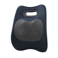 Nouvel oreiller de massage lombaire portable avec fonction Shiatsu et compresse chaude pour soulager la fatigue du bas du dos, idéal pour chaise, canapé, siège de voiture