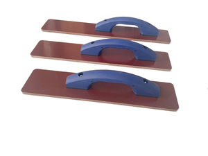 Concrete <b>Tools</b> Concrete Trowel Finishing Plaster Trowel TPR Handle Float <b>Square</b> End OEM - Product Image 6