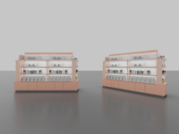 OEM ODM Maßgefertigter Kosmetik-Präsentationsschrank LED-Make-up-Vitrine Direktvertrieb ab Werk