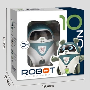 Nouveau jouet robot intelligent à commande vocale pour enfants, dialogue intelligent, jouet robot musical interactif de danse avec mode d'enregistrement et de répétition - Product Image 6