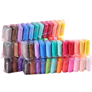 Argile polymère éducative super légère pour enfants et slime avec argile auto-durcissante - Artisanat fait main DIY 12 couleurs - Product Image 4