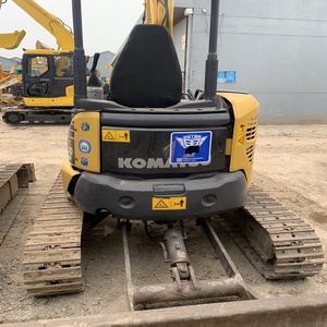 Mini-excavatrice Komatsu PC30 d'occasion d'origine japonaise, 3,1 tonnes, avec bras pivotant, moteur, boîte de vitesses, pompe, modèle 2022, PLC, roulement et engrenage - Product Image 4
