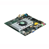 Placa Base Mini PC Intel Ivy Bridge I3HGP I5HGP I7HGP Integrada Inteligente 2026 con Ventilador, Bajo Consumo de Energía, MSATA