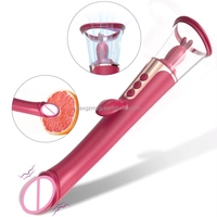 Fabrikpreis 9 Saugmodi 9 Vibrationsmodi Klitoris-Sauger Zungenvibrator USB Wiederaufladbar Erwachsenen-Sexspielzeug für Damen