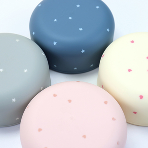 새로운 실리콘 아기 수유 그릇 부드러운 유출 방지 디너 볼 스낵 식기 아기 제품 - Product Image 4