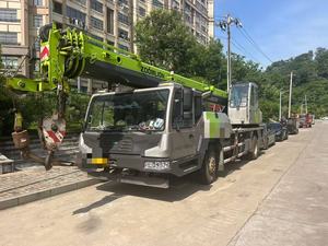 Grue mobile d'occasion Zoomlion 50 tonnes à flèche télescopique, moteur Weichai, pompe hydraulique Hengli 30 tonnes, moteur, boîte de vitesses Kato - Product Image 5