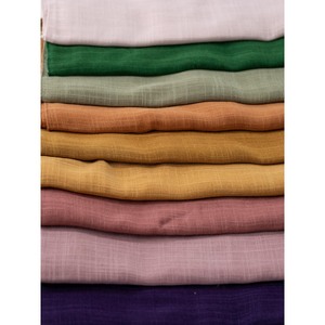 Miss Color <b>Square</b> <b>Scarf</b> 100x100 Cm Plain Dyed Premium Polyester Chiffon Soft Touch Lightweight Breathable Turkish Made Casual - Product Image 3