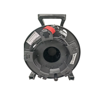 Câble Fibre Optique Préfabriqué 4 Cœurs 500m, Câble Tactique en Fibre Optique Renforcé LC LWL 100m 300m 500m