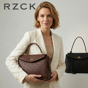 Borse Tote Grandi Intrecciate Personalizzate RZCK, in Vera Pelle, Materiali Eco-Friendly, Dettagli Personalizzabili, Etichetta <span class=keywords><strong>Privata</strong></span>, Vendita all'Ingrosso - Product Image 3