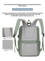 Mochila para Portátil de 16 Pulgadas, Impermeable, con Cierre, de Oxford, Multifuncional, para Viajes, Negocios, Unisex, Venta al Por Mayor
