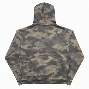 Sudadera con capucha de camuflaje para hombre, con cremallera, de algodón grueso, estilo casual para otoño. - Product Image 2