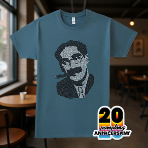 T-shirt Master Of Sarcasm, edizione 20° anniversario, abbigliamento promozionale - Product Image 3