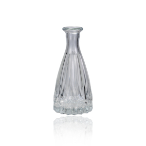 Elegante Florero de Cristal de 150 ml para Decoración del Hogar, Base con Diseño de Flor de Loto para Difusor de Aromas, Botellas de Cristal Elegantes - Product Image 3