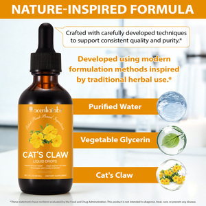 Acentiallabs Gouttes liquides de griffe de chat, pur naturel, végétalien, pour la santé immunitaire, favorisant le confort articulaire - Product Image 2