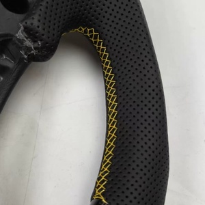 Volant de voiture en fibre de carbone pour Porsche Lenkrad Cayenne Panamera <span class=keywords><strong>911</strong></span> 997 985 981 Mk2 Boxster Cayman 987 Accessoires de voiture - Product Image 5