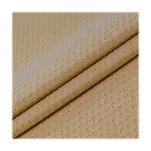 Tessuto traspirante elasticizzato elasticizzato ad alta elasticità con sfiato color pelle con tessuto a maglia misto nylon e spandex per abiti diversi