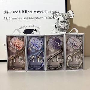 Kawaii Phim Hoạt Hình Không Dây <span class=keywords><strong>Bluetooth</strong></span> Headphone Với Kuromi Hạt Điện Thoại Chuỗi Tai Nghe Quà Tặng Cho Bạn Gái - Product Image 2