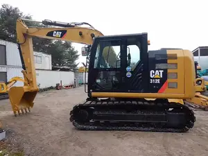 Excavadora japonesa de segunda mano Cat312e, excavadora de segunda mano Cat312D de alta calidad y bajo precio