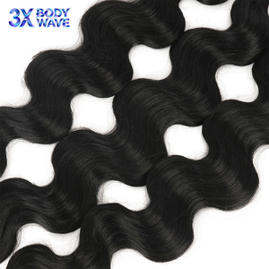 Ensemble de cheveux synthétiques Julianna Wholesale, fibre haute température de qualité supérieure, 3X Body Wave, boucles, extensions de cheveux - Product Image 6