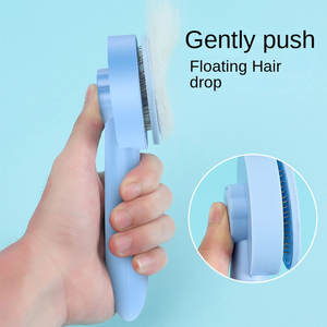 Cepillo para mascotas, utensilio de limpieza automático para quitar el pelo de mascotas, desmaquillante, cortador de belleza, peine para perros - Product Image 3