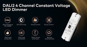 DA4-<span class=keywords><strong>L</strong></span> 4 canaux 5A 12-48VDC tension constante DALI LED gradateur DALI <span class=keywords><strong>adresse</strong></span> LED contrôleur PMW gradation DALI contrôleur - Product Image 5