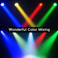 Lumière d'extérieur de haute qualité lisse DMX Mini Zoom DMX COB 60W RGBW 4 en 1 Can Dj Par Led