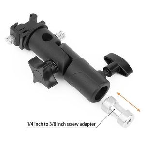 Metal E-Type <b>Flash</b> Mount Cold Shoe Adapter Quick Release <b>Camera</b> Mount For Studio Lighting Accessories - Product Image 3