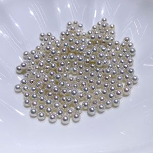Perles de culture d'eau douce naturelles, rondes, entièrement percées, petites, en forme d'ampoule, en vrac, pour la fabrication de bijoux DIY - Product Image 6
