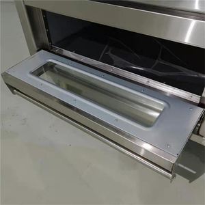 Horno de gas de dos pisos y dos bandejas para fábrica de alimentos, panadería, nuevo, con garantía remota de un año, automático - Product Image 5