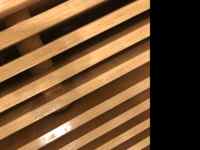 Fabricant de table à manger paramétrique en bois massif pour villas