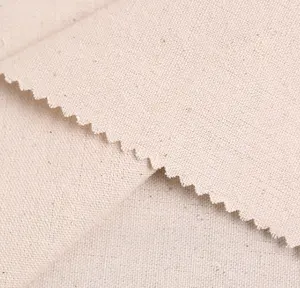 100% C 16OZ tessuto di tela di cotone tessuto semplice stampato adatto per i bagagli, scarpe di tela, stampa digitale