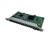 Kartu Antarmuka GPON OLT C300 C320 Asli Ftth Gtgh Board 16-port Kartu GPON GTGH C+ C++ dengan 16pcs SFP Board Gtgh c